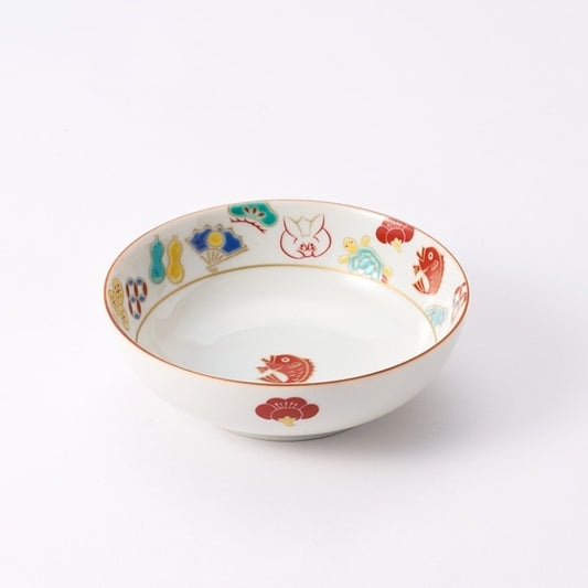 AKOMEYA TOKYO/ 九谷焼 小鉢 吉祥紋