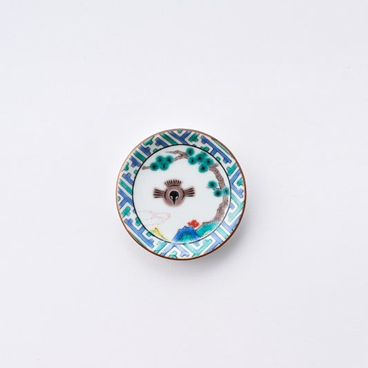 AKOMEYA TOKYO/ 九谷焼 姫皿 福良雀