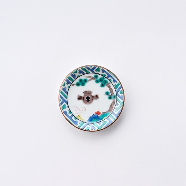 AKOMEYA TOKYO/ 九谷焼 姫皿 福良雀