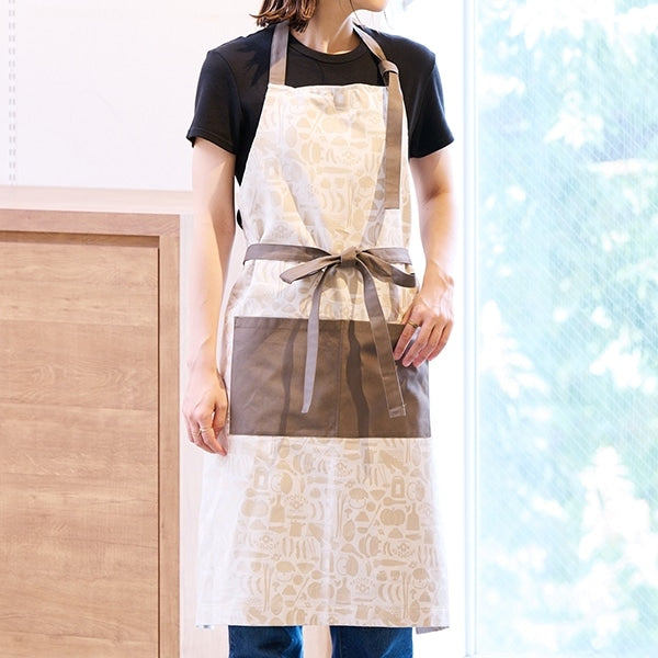 AKOMEYA TOKYO/ ジャガードエプロン ジャガード