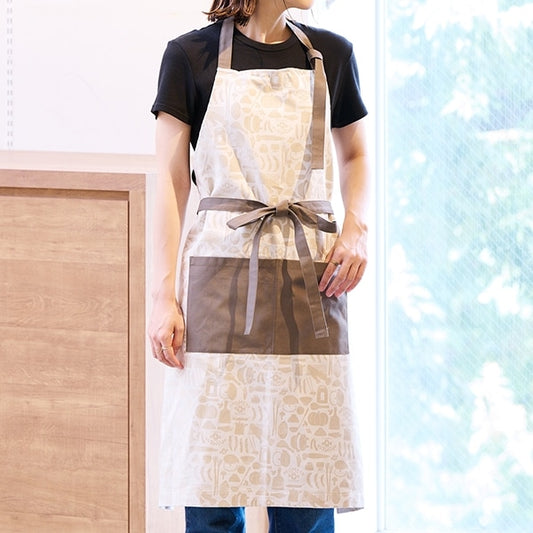 AKOMEYA TOKYO/ ジャガードエプロン ジャガード