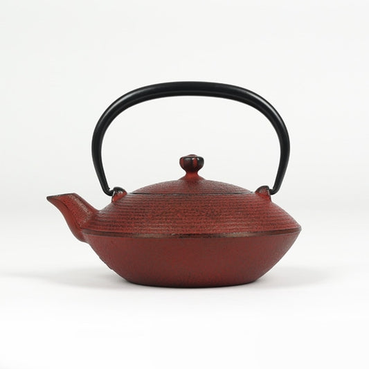 AKOMEYA TOKYO/ OIGEN(オイゲン) 南部鉄器 急須 平型糸目 0.2L うるし赤