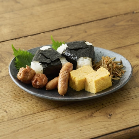 AKOMEYA TOKYO/ 信楽焼 楕円皿 黒銀彩