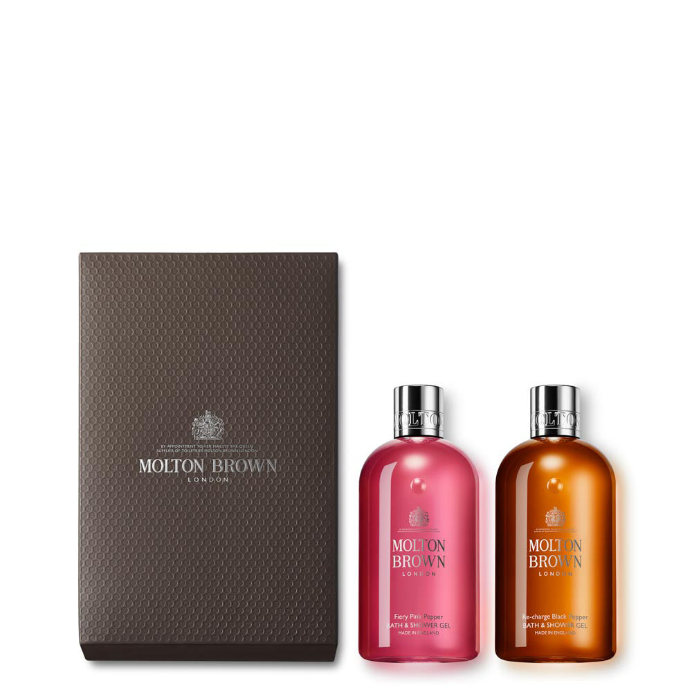 ペッパーコレクションバス&シャワージェル ギフトセット 300ml×2(バッグ付き)