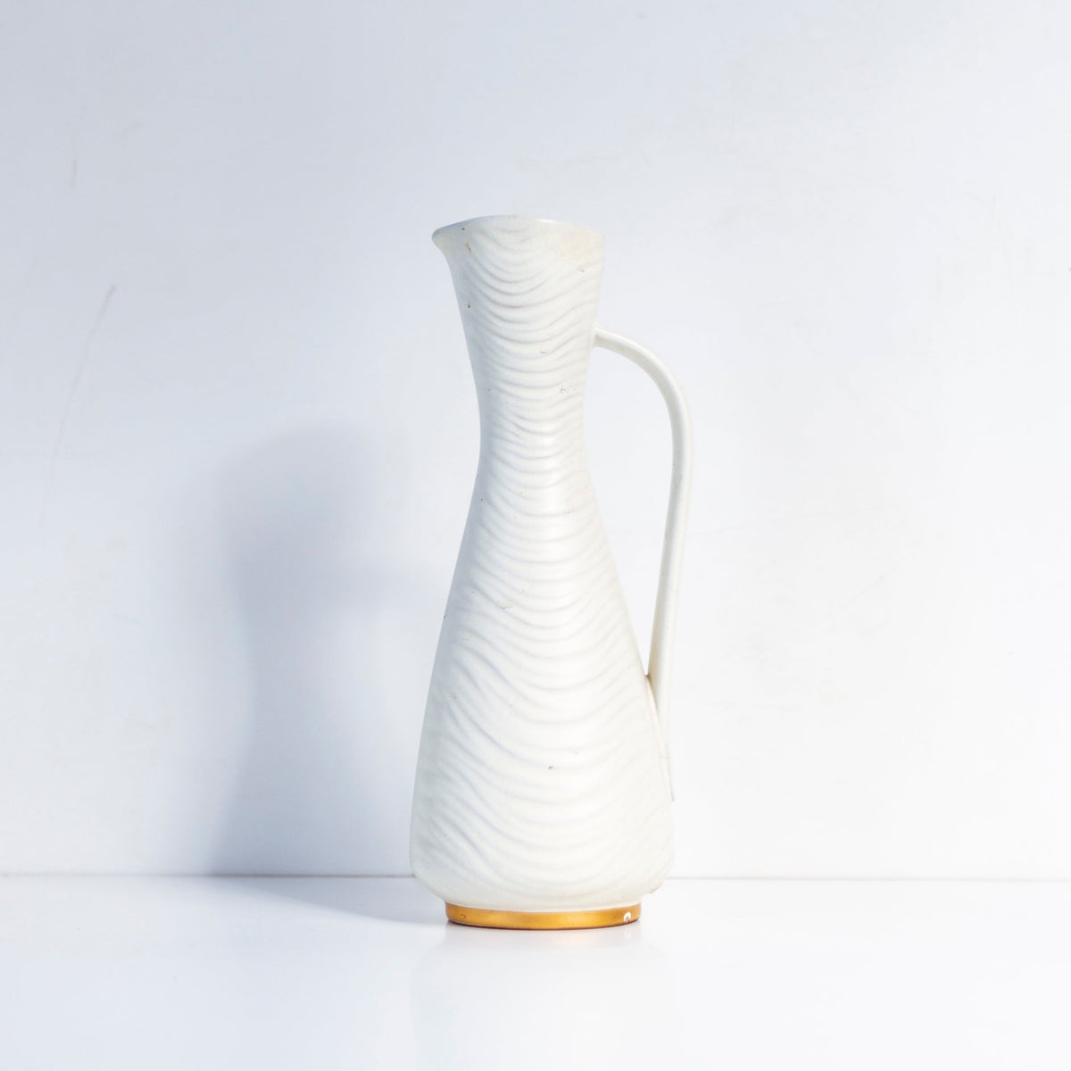 White Ceramic Vase, Germamy