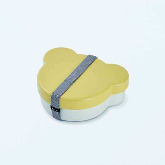 キッズディッシュ ランチボックス ベア イエロー