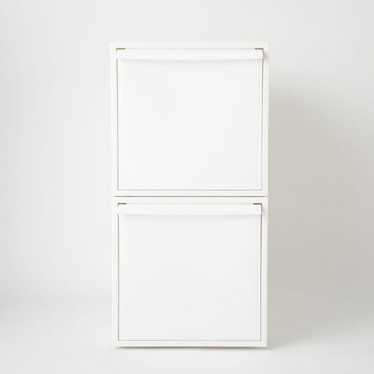 【like-it】クローゼットシステム 引出し(L) 2個組 オールホワイト