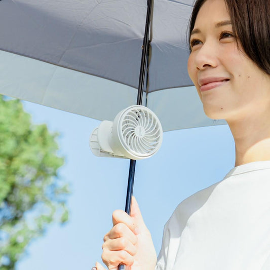 【PRISMATE】 ハンズフリー 5wayミニファン