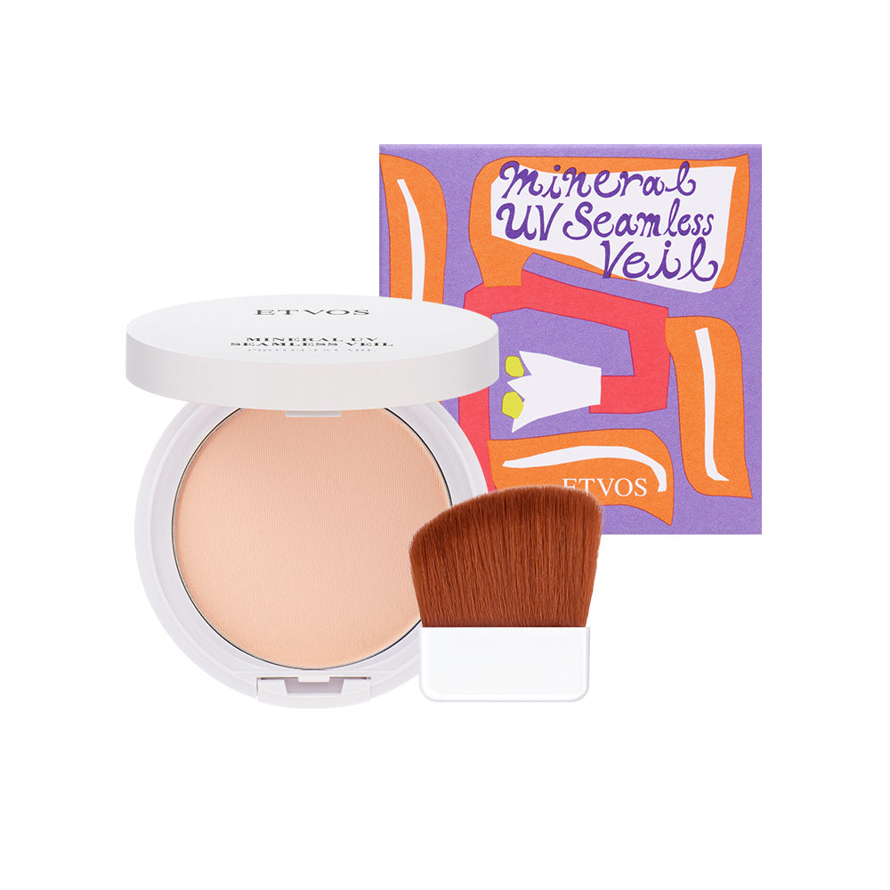 ミネラルUVシームレスベール(エアリーソフトブラシ付)