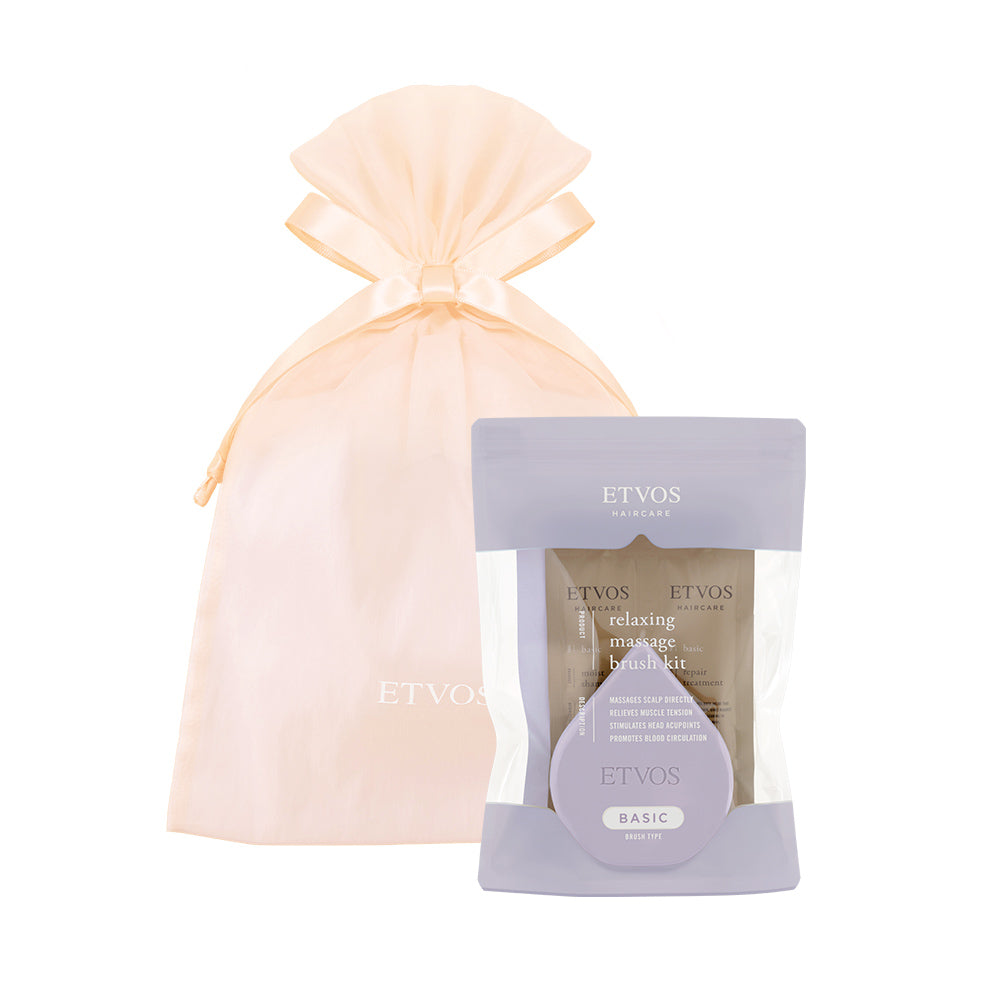 【ギフトラッピング】リラクシングマッサージブラシキット