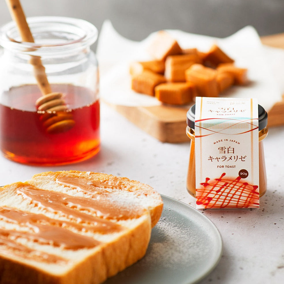 はちみつDAYSギフトセット(雪白90g×4本,バニラ,キャラメリゼ)