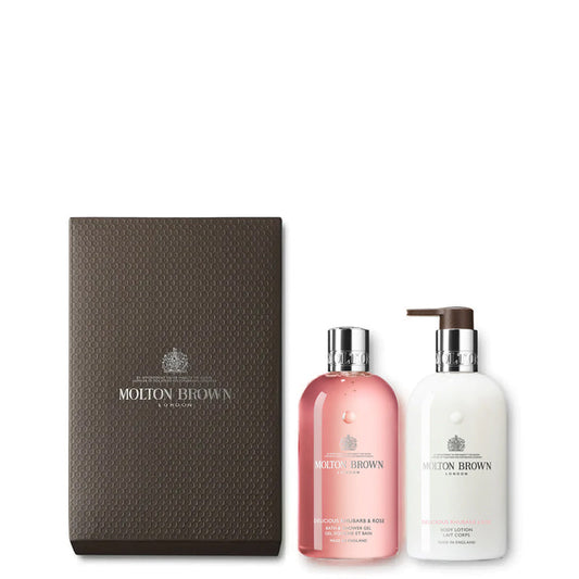 デリシャス ルバーブ&ローズ  ボディケア ギフトセット 300ml×2(バッグ付き)