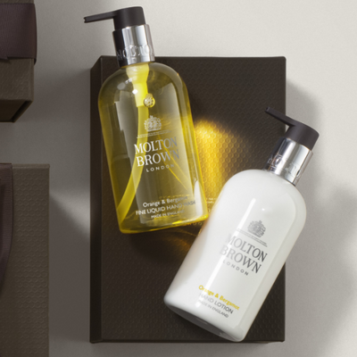 オレンジ&ベルガモット ハンドケア ギフトセット 300ml×2(バッグ付き)