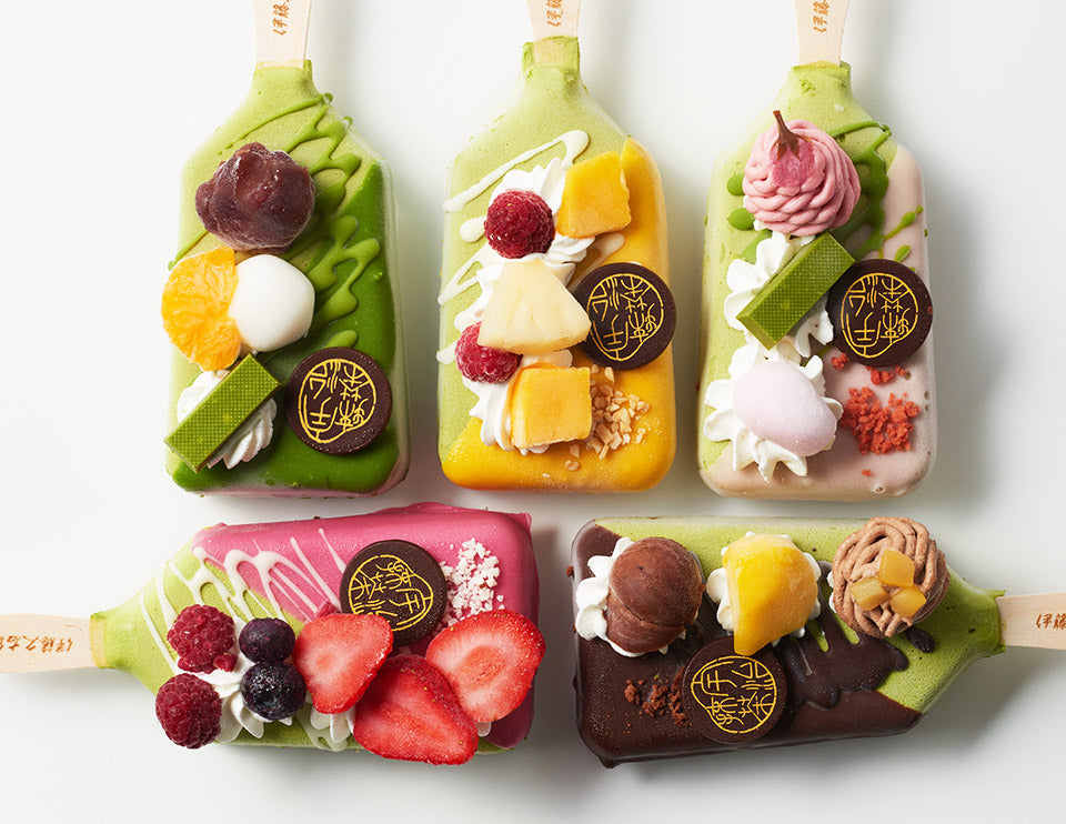 抹茶パフェアイスバー 5本入