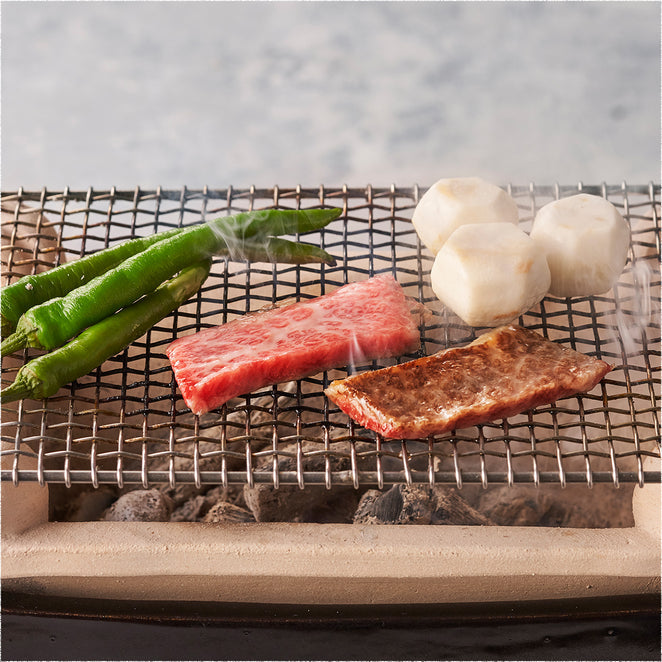 神戸牛 焼肉セット 極上モモ&カルビ/3-4人前(500g)