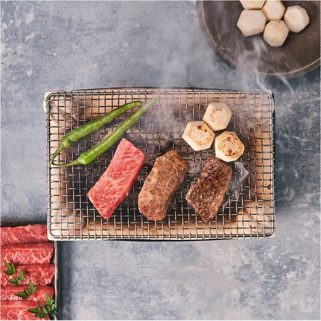 神戸牛 焼肉セット 極上モモ&カルビ/3-4人前(500g)