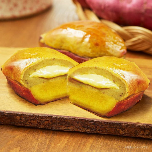 らぽっぽ　まるごと焼き芋スイートポテトカスタード入り（4個入り）