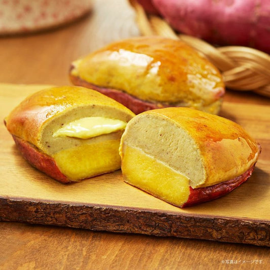 らぽっぽ　まるごと焼き芋スイートポテトセット（プレーン・カスタード）