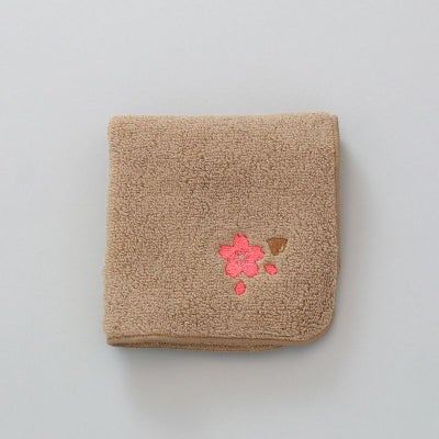 シーズン刺繍タオルハンカチ　桜