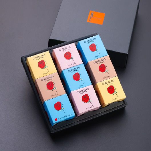 コロコロワッフル キューブ（ROSE）9個セット