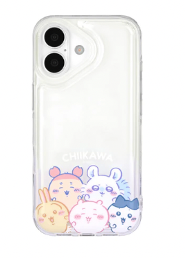 ちいかわ IIIIfit Clear iPhone17シリーズ対応ケース（みんな）