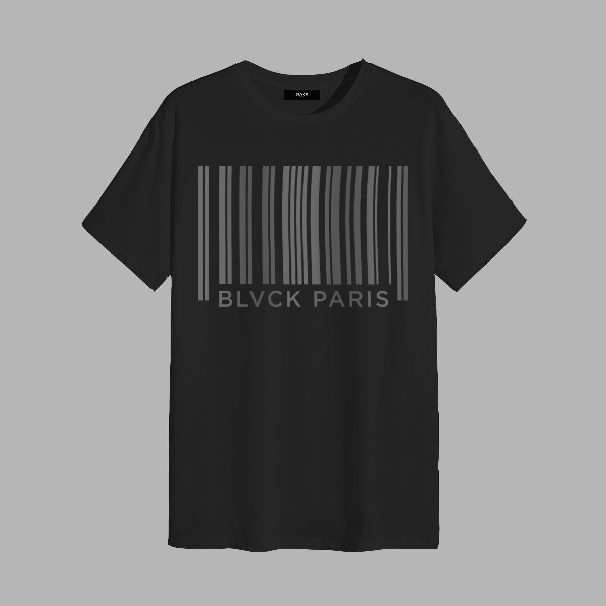 BARCODE TEE | TERRY COTTON（black / L）