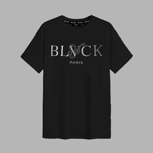 BOLD SNAKE TEE | TERRY COTTON（black / S）