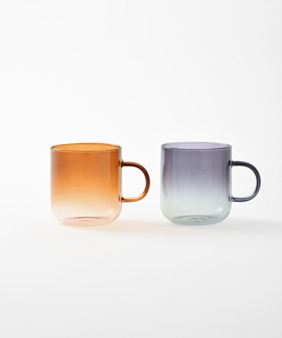 BRUNO 耐熱ガラス skypattern mug ペア