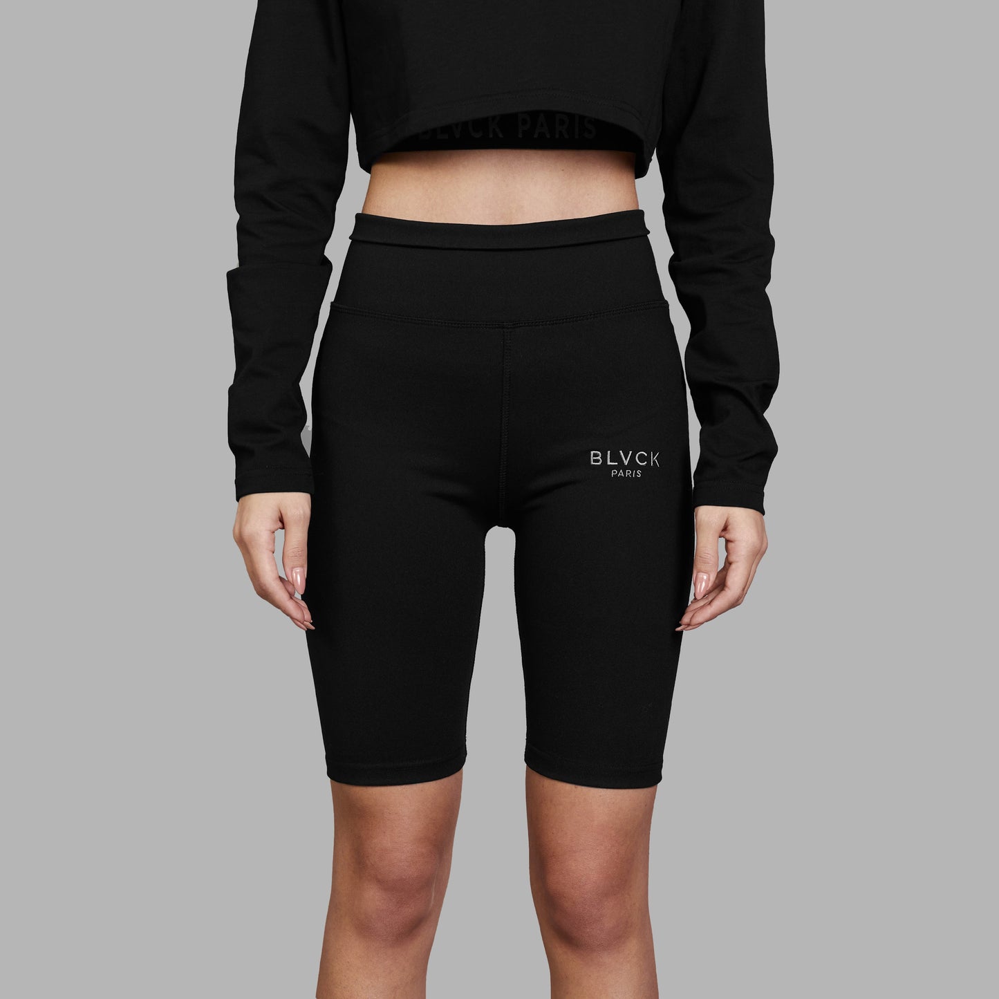 SIGNATURE 'BIKER' SHORTS | COTTON + MODAL（black / S）