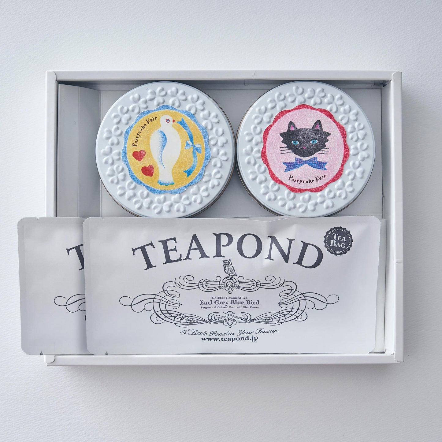 プチカドー&紅茶セット2 (プチカドー2種/ティーポンド紅茶2種)