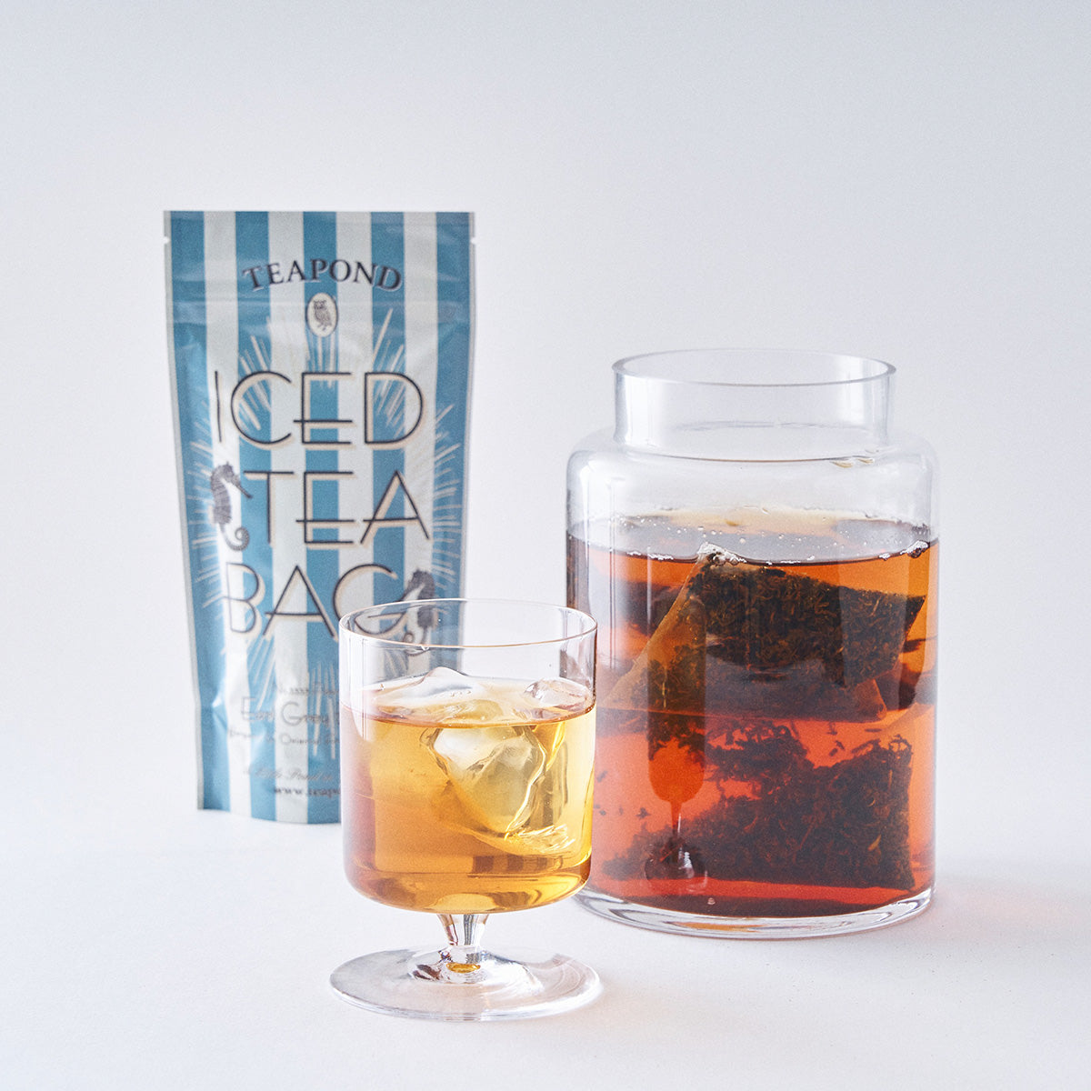TEAPOND ティーポンド 紅茶アイスティーバッグ 7個入り (アールグレイ ブルーバード)