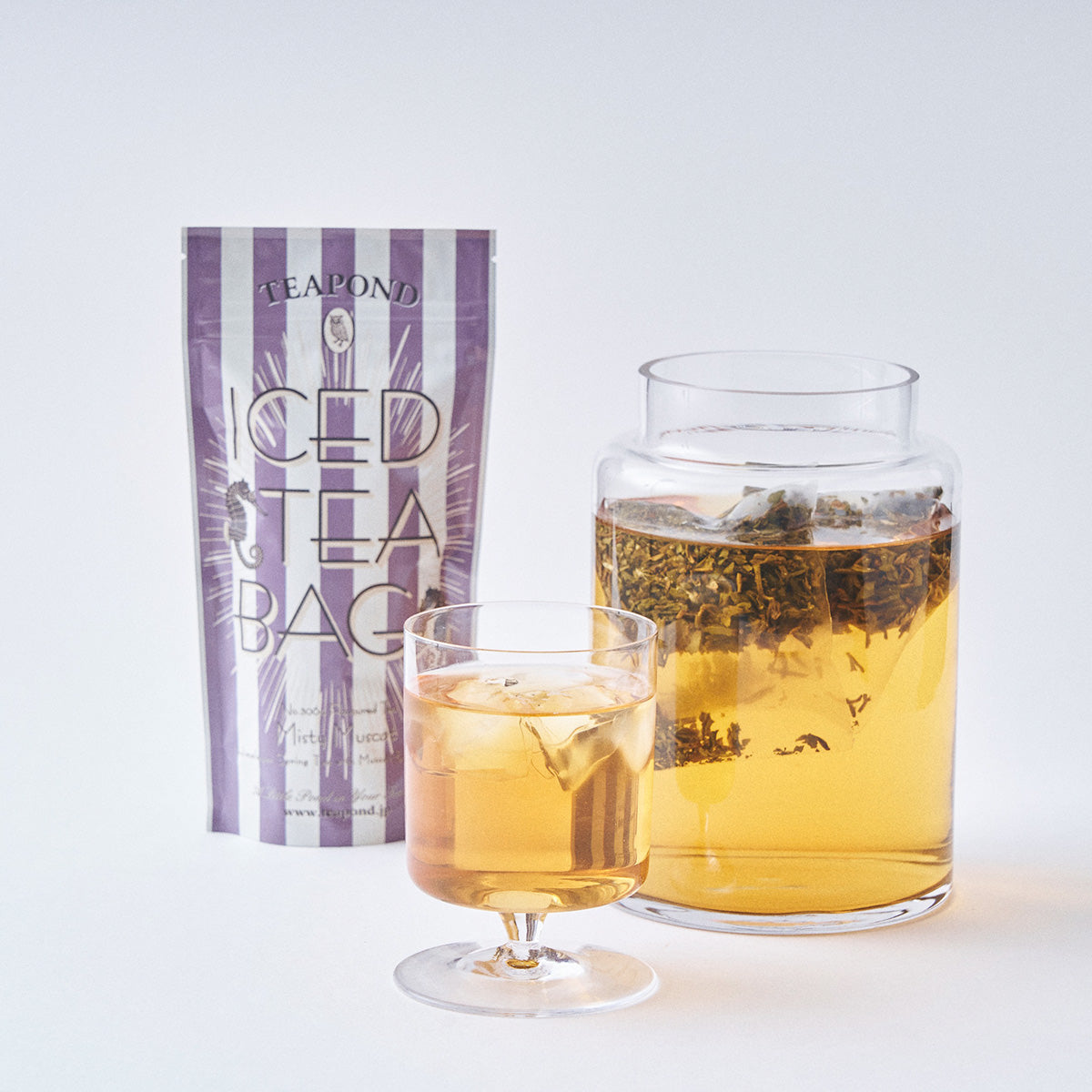 TEAPOND ティーポンド 紅茶アイスティーバッグ 7個入り (ミスティーマスカット)