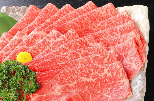 【ギフト】国産げんさん牛究極の赤身すき焼・しゃぶしゃぶ用 500g