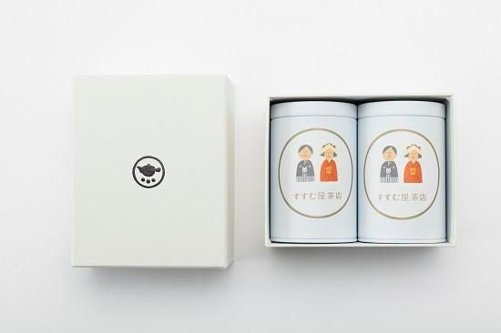 【御婚礼祝】煎茶こくまろギフト80g缶　1本