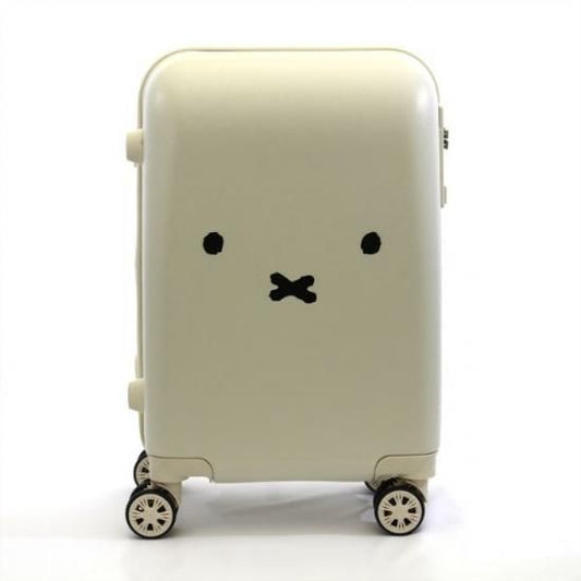 ミッフィー miffy スーツケース フェイス WH キャリーケースホワイト グッズ