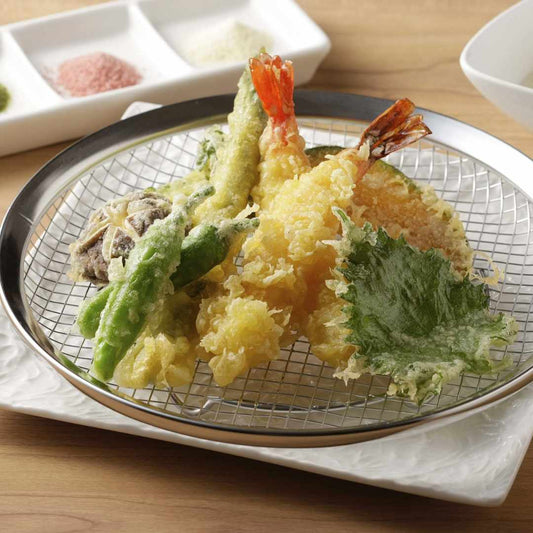 【下村企販】カラッと油切り皿 大