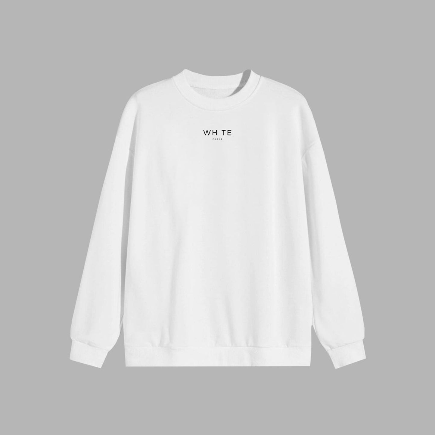 MINIMALIST SWEATSHIRTS | TERRY COTTON（white / XXS）