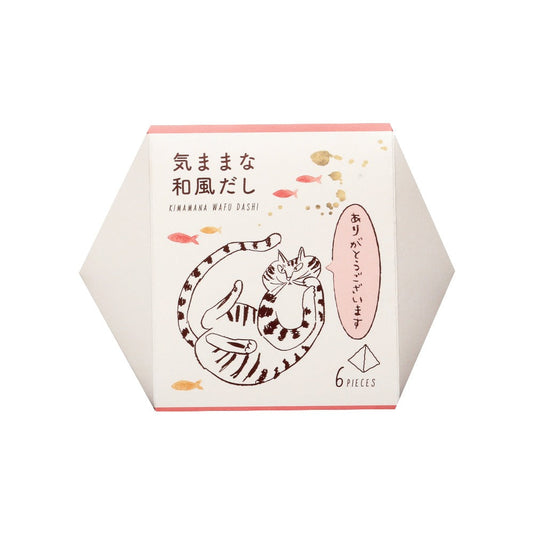 気ままな和風だし (ありがとうございます) ［ねこ］