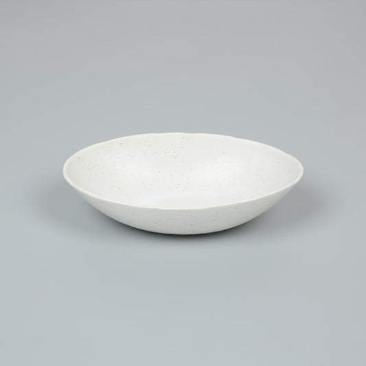 AKOMEYA TOKYO/ 丸実窯 カレー皿 小 白