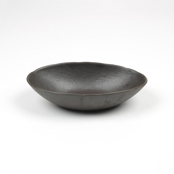 AKOMEYA TOKYO/ 丸実窯 カレー皿 小 黒