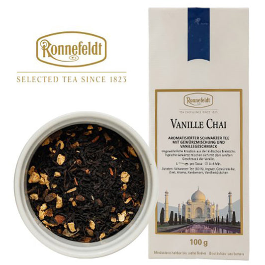 ロンネフェルト バニラチャイ リーフ 100g Ronnefeldt Vanille Chai