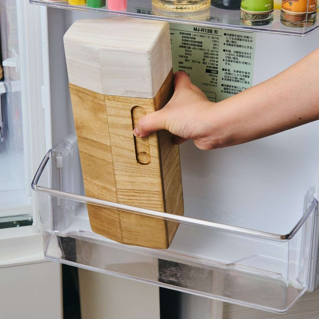 【kirisai】 桐の冷蔵こめ櫃 1kg