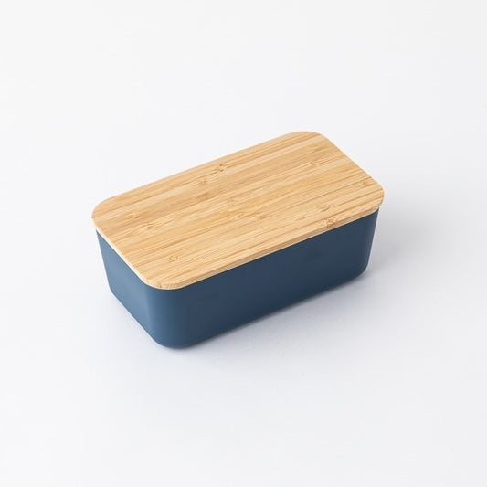 AKOMEYA TOKYO/ 竹蓋の長角弁当箱 ネイビー