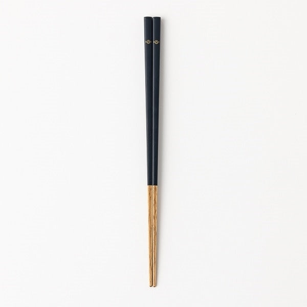AKOMEYA TOKYO/ 塗分箸 鉄紺