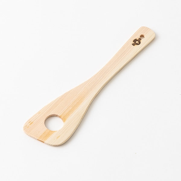 AKOMEYA TOKYO/東濃ひのき 木べら 穴あき