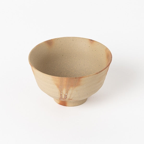 AKOMEYA TOKYO/ 備前焼 緋襷飯碗 白土