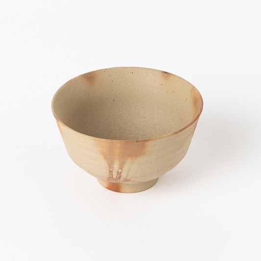 AKOMEYA TOKYO/ 備前焼 緋襷飯碗 白土