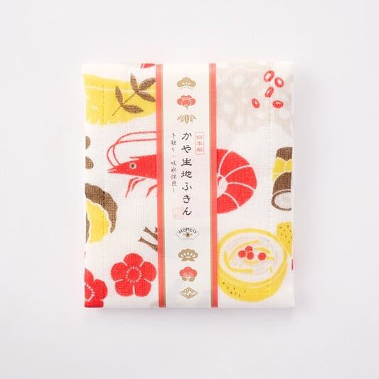 AKOMEYA TOKYO/ かや生地ふきん おせち