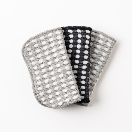 AKOMEYA TOKYO/ 泡立ちクロススポンジ3枚組 グレーセット