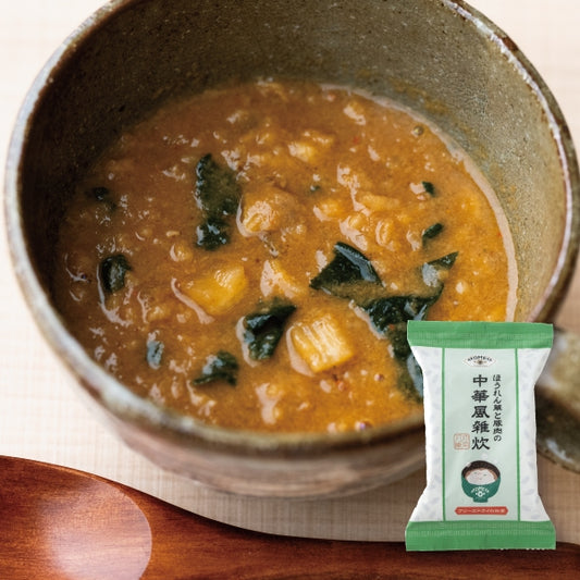 AKOMEYA TOKYO/ ほうれん草と豚肉の中華風雑炊